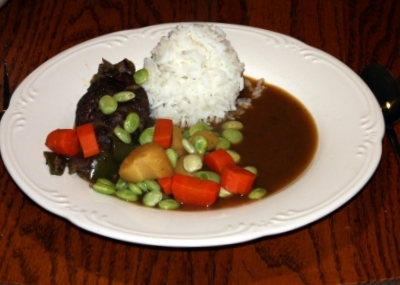 Jamaican Oxtail with rice Jamaican Oxtail with rice